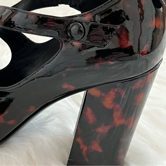 NIB Tory Burch Amble Tortoise Criss Cross Pump - Picture 7 of 15